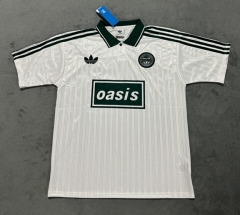 (s-4xl)#25 25-26 oasis White Thailand Soccer Jersey AAA-4506