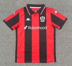 （s-4xl）2025-26 OGC Nice Home Red&Black Thailand Soccer Jersey AAA-512