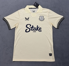 （s-4xl）2025-26 Everton Away Light Yellow Thailand Soccer Jersey AAA-4563