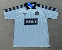 (s-4xl)#25 25-26 oasis Blue Thailand Soccer Jersey AAA-4506