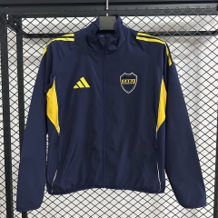 （s-3xl）2025-26 BOCA Juniors Royal Blue Thailand Soccer Windbreaker-GB