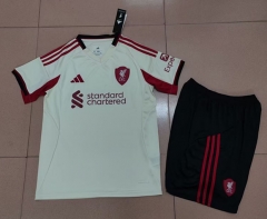 25-26 Liverpool Away White Soccer Uniform-718