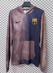 2025-2026 Graffiti Version Barcelona Brown Thailand Soccer Tracksuit-2044
