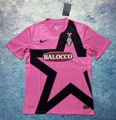 Retro Version 11-12 Juventus Pink Thailand Soccer Jersey AAA-6590