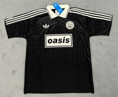 (s-4xl)#25 25-26 oasis Black&White Thailand Soccer Jersey AAA-4506