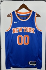2023 New York Knicks Blue#00 NBA Jersey-311