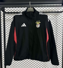 s-3xl）2025-26 Benfica Black Trench Coats -GB