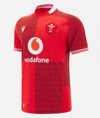 2025-26 Wales Home Red Rugby Shirt