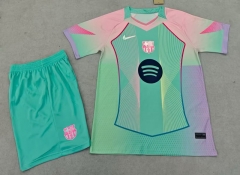25-26 Special Version Barcelona Green Soccer Uniform-718