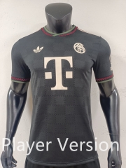 Player Version 25-26  Bayern München 2nd Away Black Thailand Soccer Jersey AAA-0871