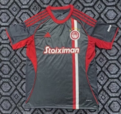 25-26 Olympiacos F.C. 2nd Away Light Grey Thailand Soccer Jersey AAA-2483