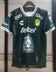 (S-4XL)25-26 Club León Home Green Thailand Soccer Jersey AAA-5378