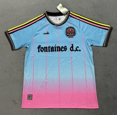 25-26 Bohemian 2nd Away Blue&Pink Thailand Soccer Jersey AAA-4506