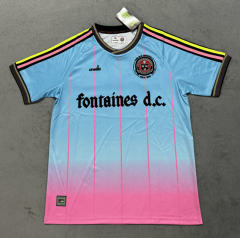 25-26 Bohemian 2nd Away Blue&Pink Thailand Soccer Jersey AAA-4506