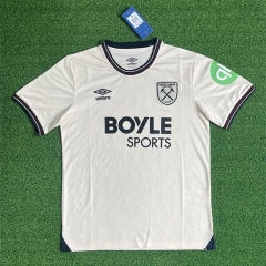 （s-4xl）25-26 West Ham United Away White Thailand Soccer Jersey AAA-403