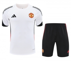 2025-2026 Manchester United White Thailand Training Uniform-418