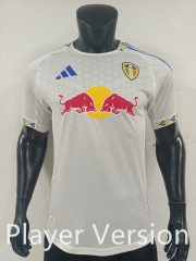 Player version 2025-26  Leeds United Home White  Thailand Soccer Jersey AAA-0871