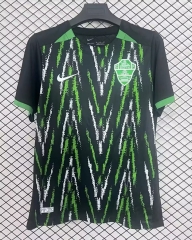 (S-4XL) 2025-2026 Elche CF Away Black&Green Thailand Soccer Jersey AAA-2044
