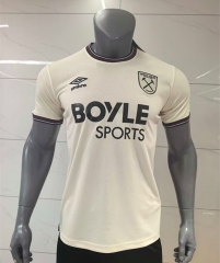 （s-4xl）25-26 West Ham United Away apricot Thailand Soccer Jersey AAA-512