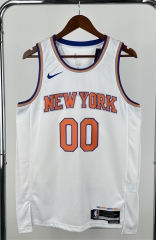 2023 New York Knicks White #00 NBA Jersey-311