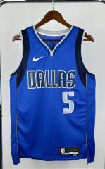Dallas Mavericks Blue #5 NBA Jersey-311