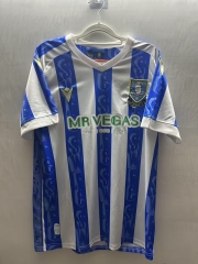 25-26 Sheffield Wednesday Home Blue&White Thailand Soccer Jersey AAA-0009