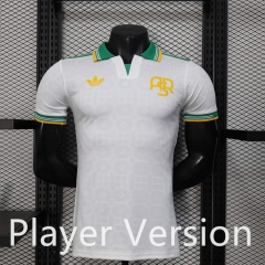 Player Version 25-26 Roma 2nd Away White Thailand Soccer Jersey AAA-888