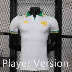 Player Version 25-26 Roma 2nd Away White Thailand Soccer Jersey AAA-888