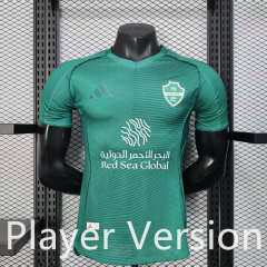 Player Version 25-26 Al-Ahli Saudi Green Thailand Soccer Jersey AAA-888