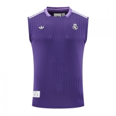 2025-2026 Real Madrid Purple Soccer Vest -418