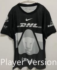 (S-4XL) Player Version 2025-2026 PA UNAM Goalkeeper Black Thailand Soccer Jersey AAA-912