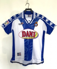 Retro Version 99-00 RCD Espanyol Home Blue&White Thailand Soccer Jersey AAA-811