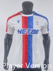 Player version 2025-26 Crystal Palace 2nd Away Red&White Thailand Soccer Jersey AAA-0871