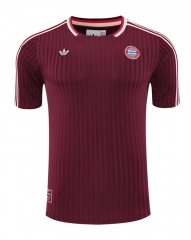 25-26 Bayern München Red Thailand Soccer Jersey-418