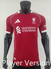Player Version 25-26 Liverpool Home Red Thailand Soccer Jersey-0871