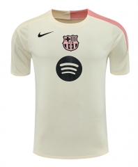 2025-2026 Barcelona Light Yellow Thailand Soccer  -418
