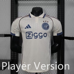 Player Version 25-26 Ajax Away Apricot Thailand Soccer Jersey AAA-888