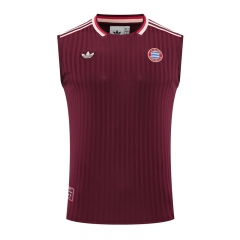 25-26 Bayern München Red Thailand Soccer Vest -418