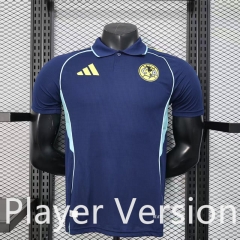 Player Version 2025-2026 Club America Royal Blue Thailand Soccer Jersey AAA-888
