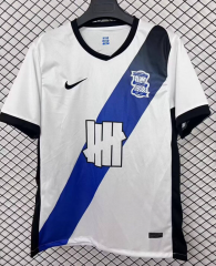 2025-26 Birmingham City Away White Thailand Soccer Jersey AAA
