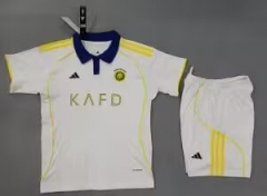 25-26 Al-Nassr FC 2nd Away White Soccer Unifrom-718