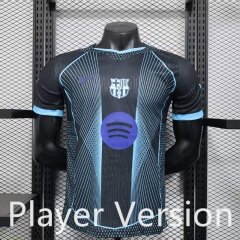 Player Version 25-26 Special Edition Barcelona Blue&Black Thailand Soccer Jersey AAA-888