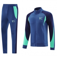 Nike Blue Thailand Soccer Jacket Uniform-LH
