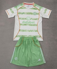 25-26 Celtics 2nd Away White&Green Soccer Unifrom-AY