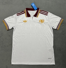(S-4XL) 25-26 Roma 2nd Away White Thailand Soccer Jersey AAA-4506