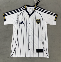 2025-26Boca Juniors White Thailand Soccer US Pack Jersey AAA