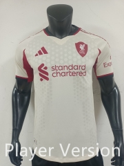 Player Version 25-26 Liverpool Away off white Thailand Soccer Jersey-0871