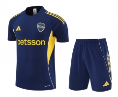 25-26 Boca Juniors Royal Blue Thailand Soccer Uniform-4627