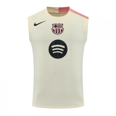 2025-2026 Barcelona Light Yellow Thailand Soccer  Vest -418