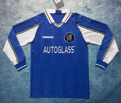 Retro Version 97-99 Chelsea Home Blue Thailand LS Soccer Jersey AAA-6590